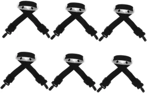 6pcs Helmet Chin Straps for Hard Hats Comfortable Safety Chin Belt Protectors Elastic Design for for Construction and Outdoor Use