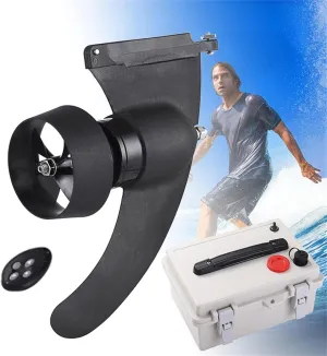 Electric Motorized Fin for Kayak, Surf & SUP Stand Up Paddle Board Motor Surf Board, Extra-Long Usage Time: 2.5-10 Hours