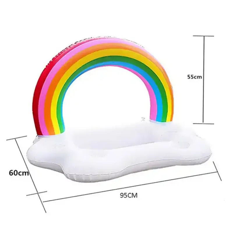 Inflatable Rainbow Floating Ice Bar Lb-13