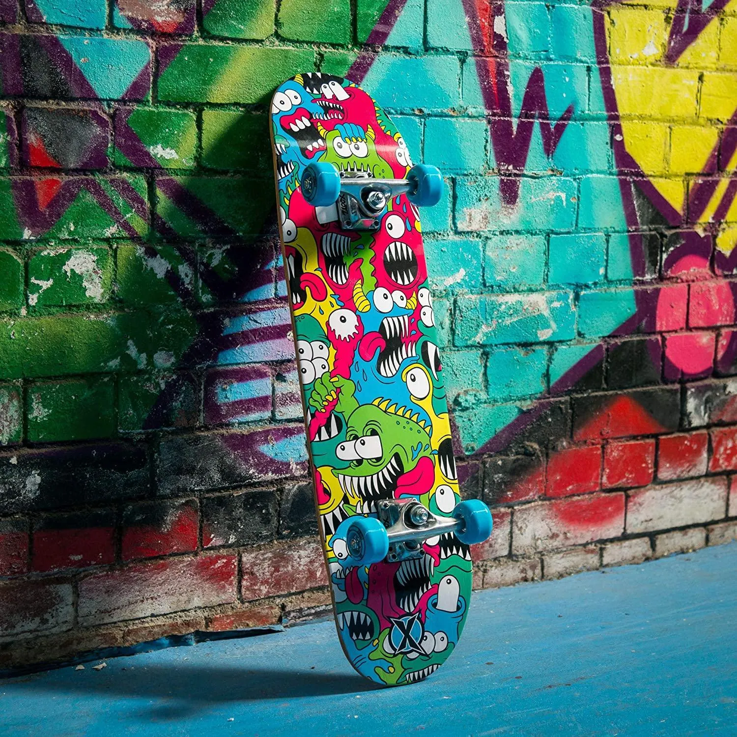 XOOTZ Double Kick Double Kick,  31-inch, Trick Skateboard