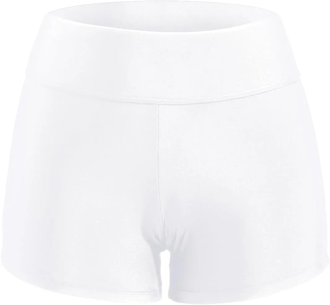 Zmart Women's 3" High Waisted Swim Shorts Full Coverage Swimsuit Bottoms Bathing Suit Boy Shorts
